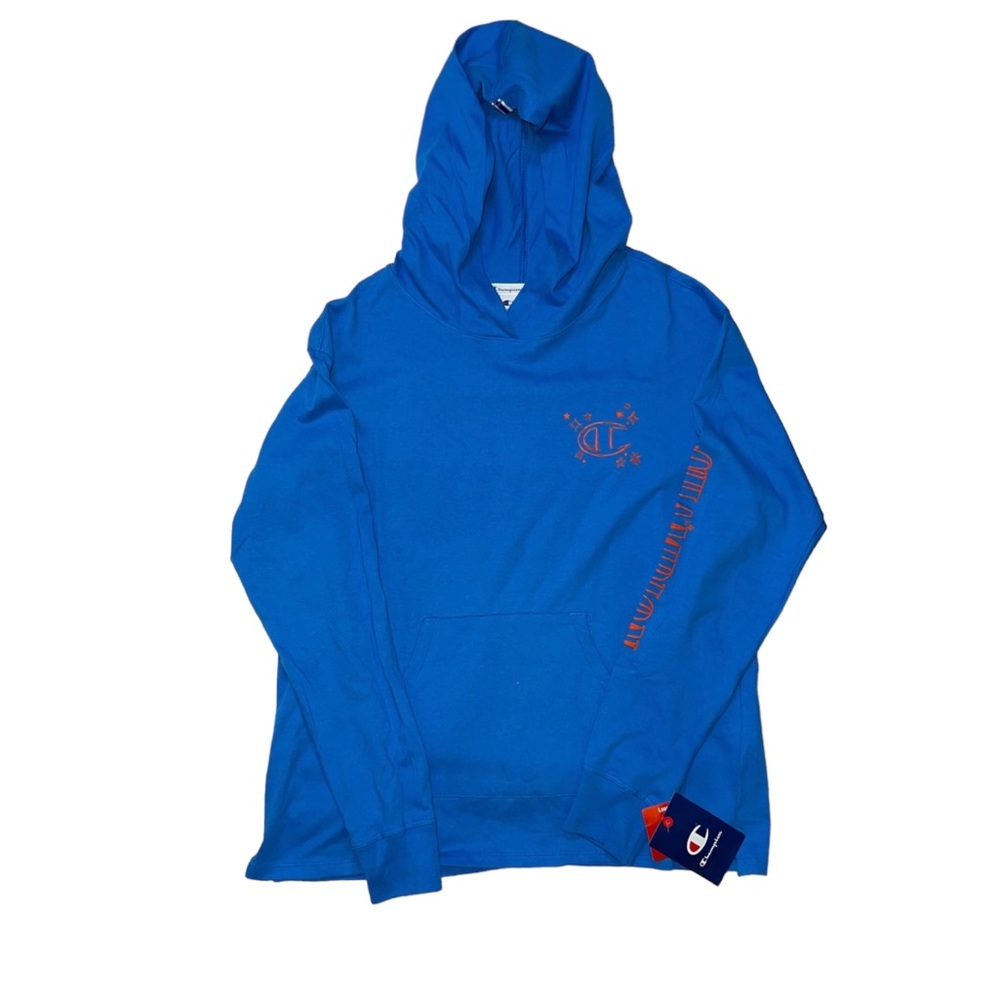 Champion| Middleweight T-shirt Hoodie |Blue Jay |Sketches| Small